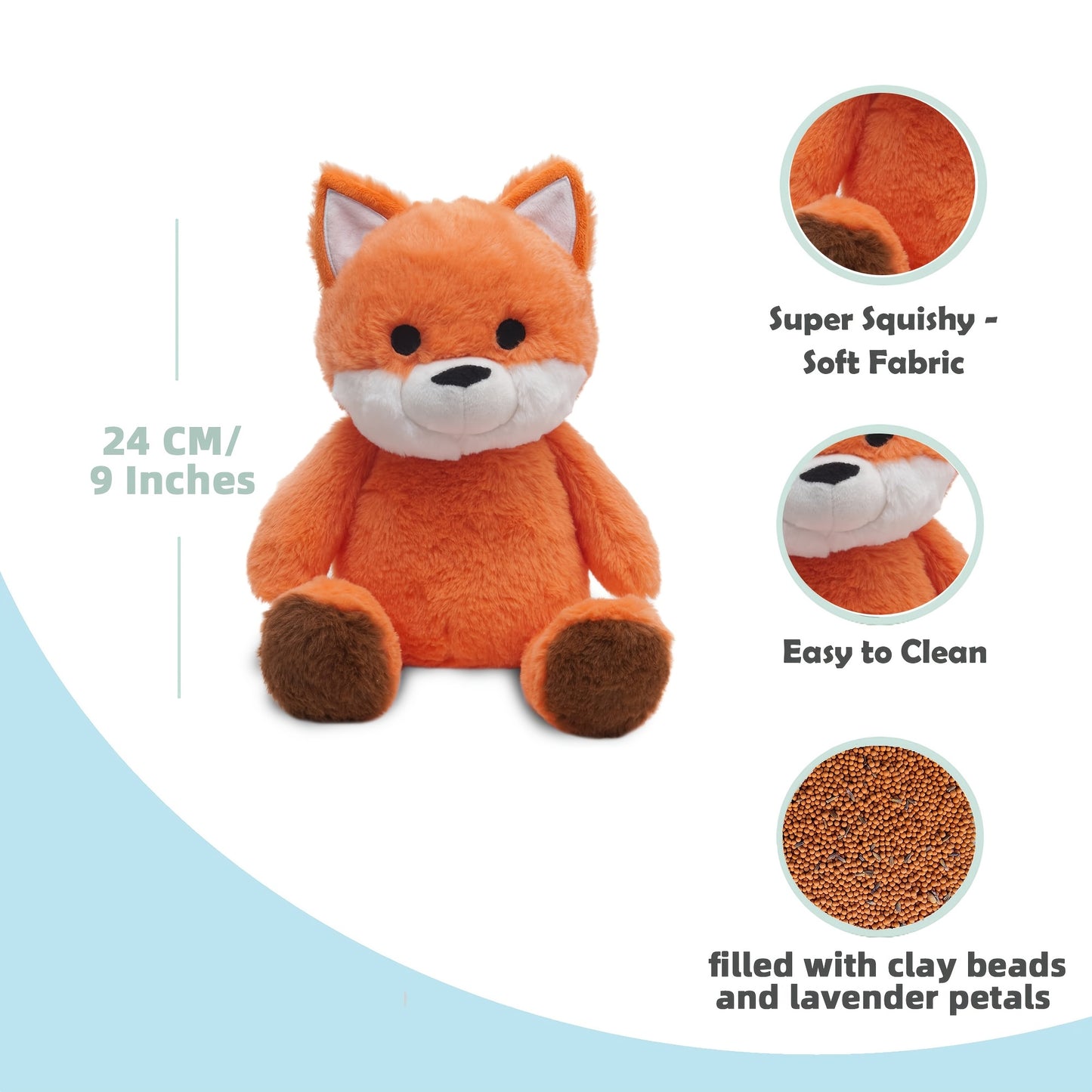 Calming stuffed animal for anxiety and sensory needs