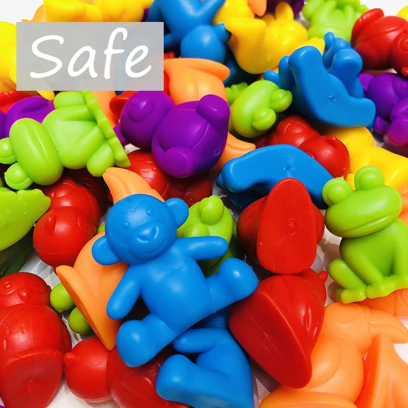 Educational color matching toy for preschoolers
