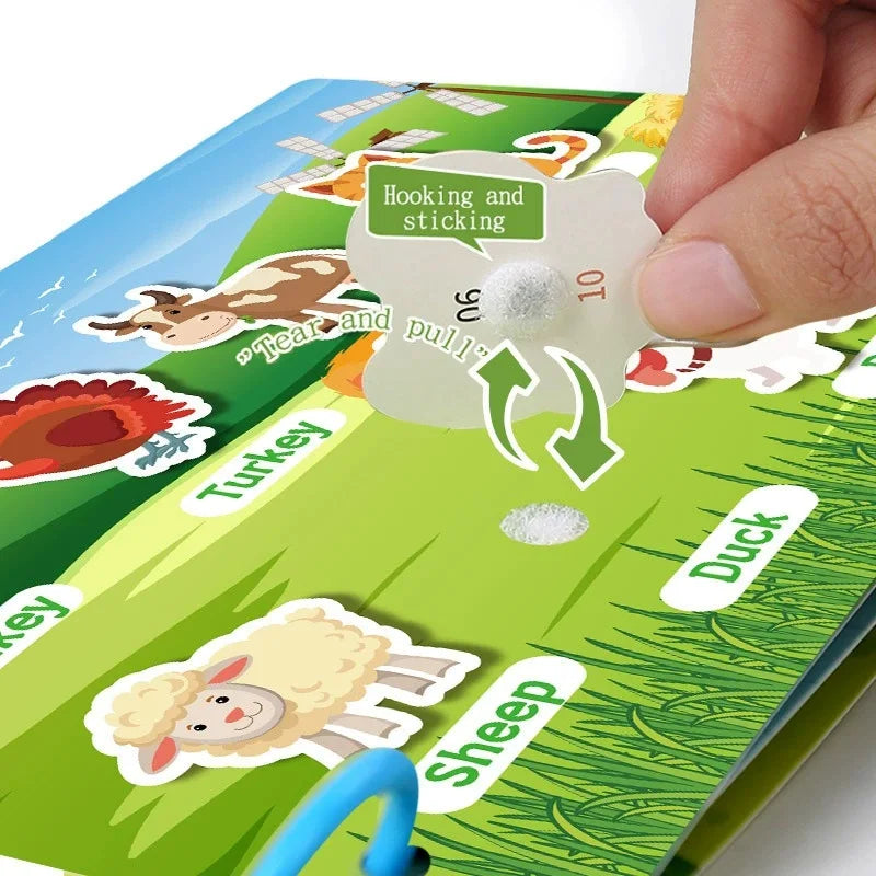 Safe and educational matching book for early learners