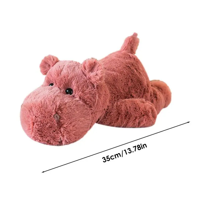 Cute hippo plush doll for girls and boys