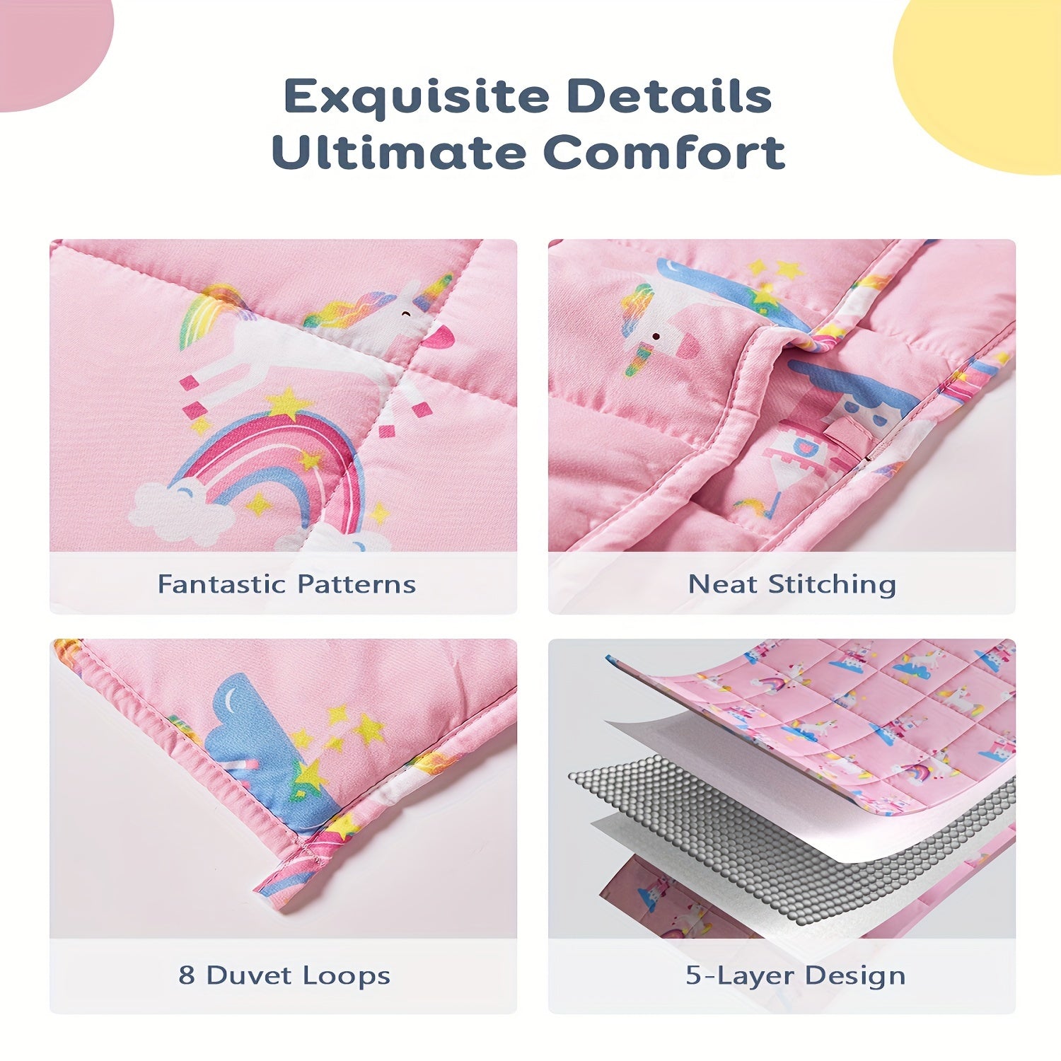 Colorful animal print blanket for anxiety relief