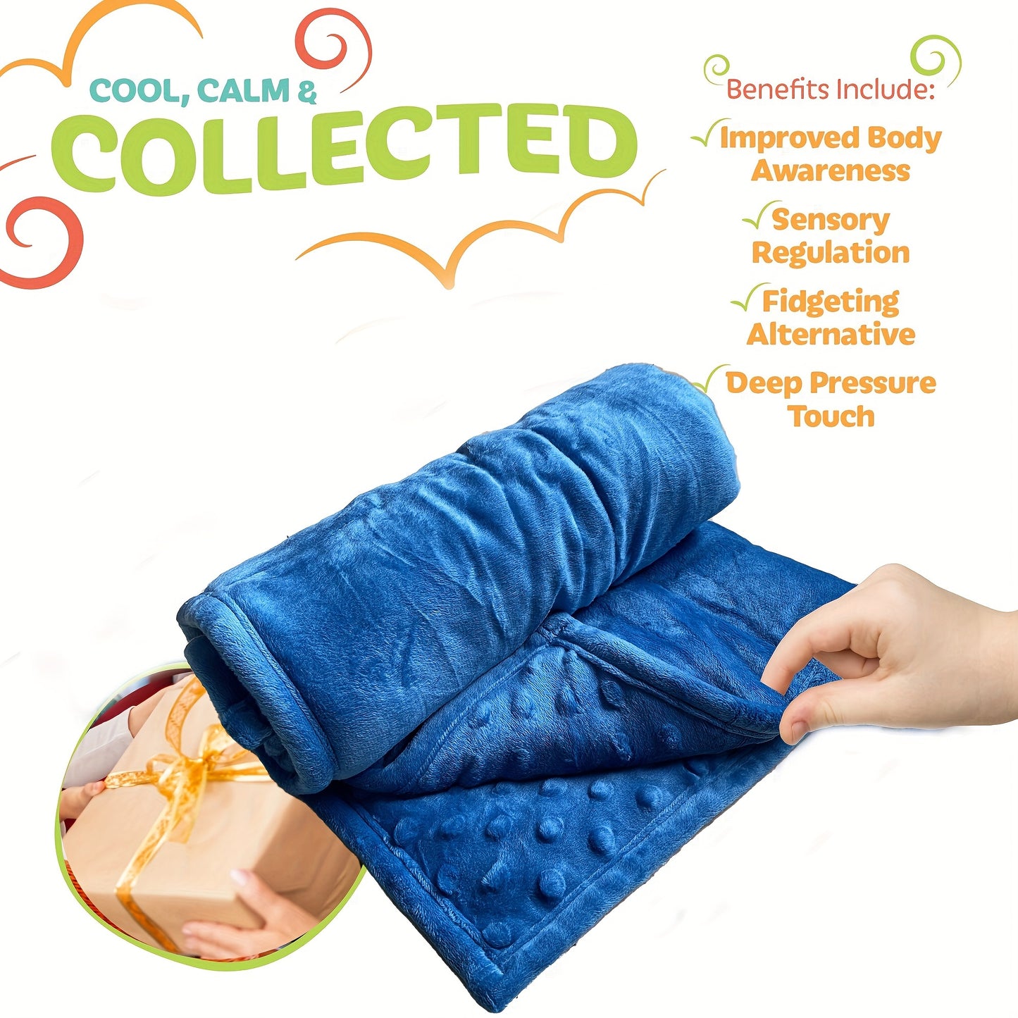 Sensory lap pad for kids with autism spectrum disorder

