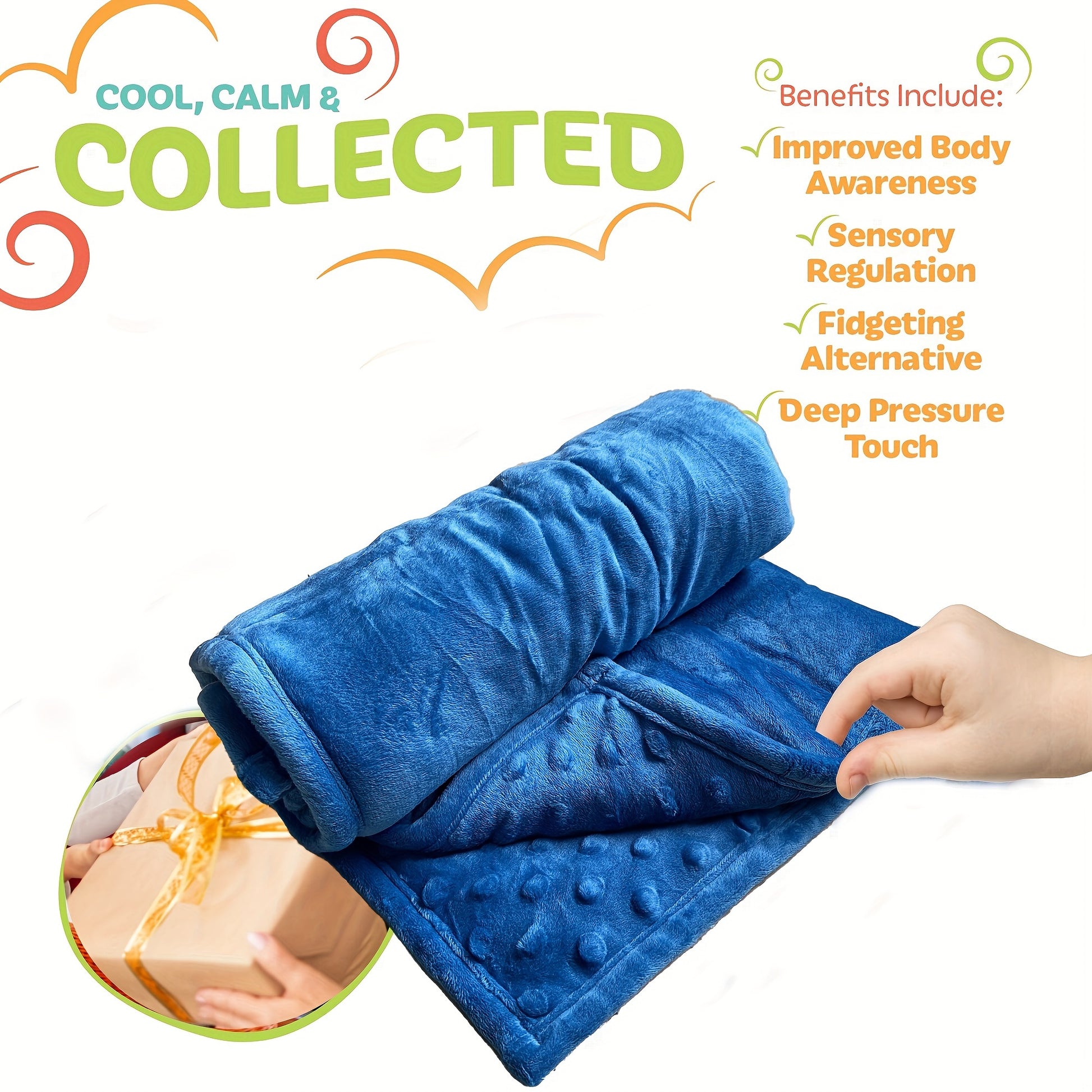 Sensory lap pad for kids with autism spectrum disorder

