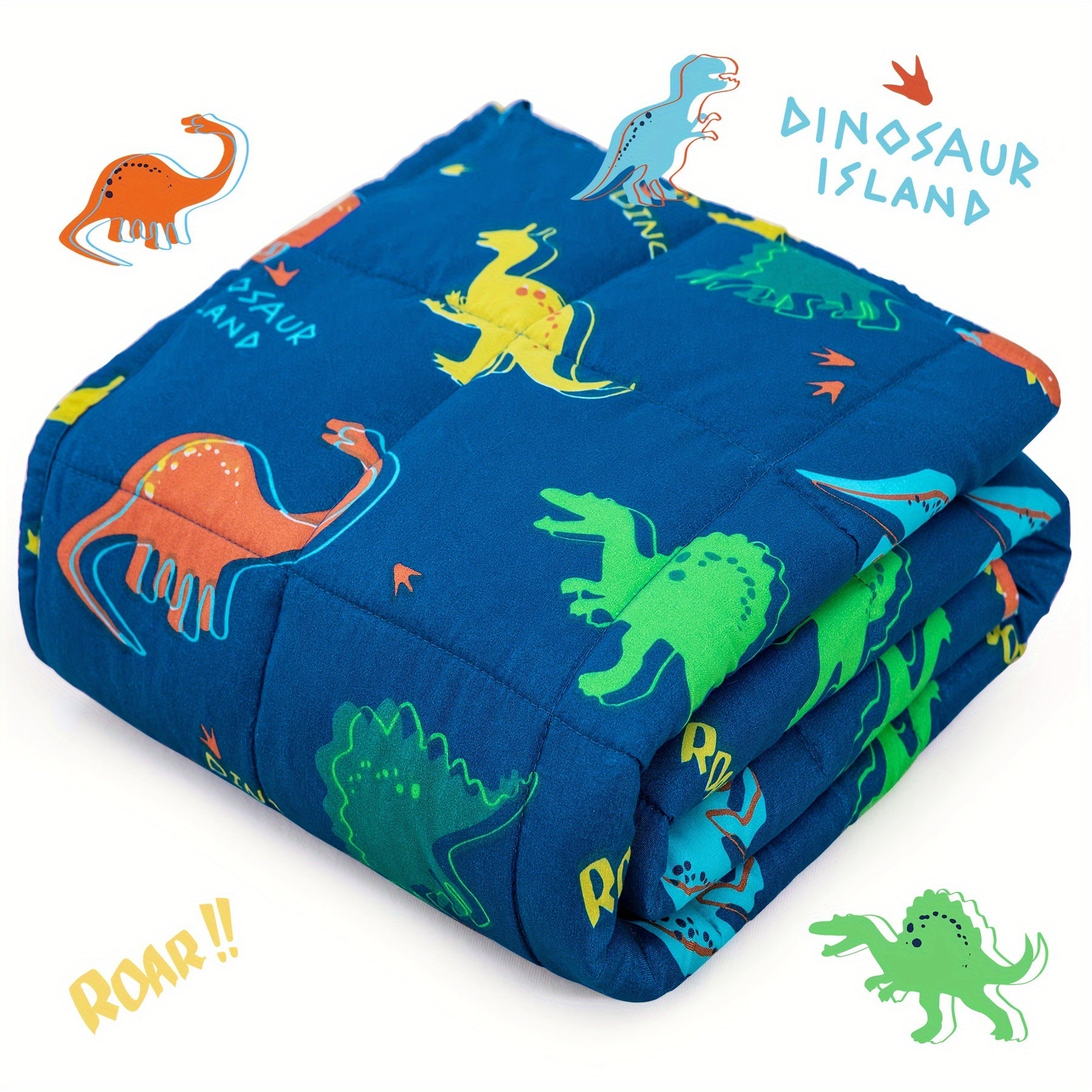 Small weighted quilt for toddlers and children